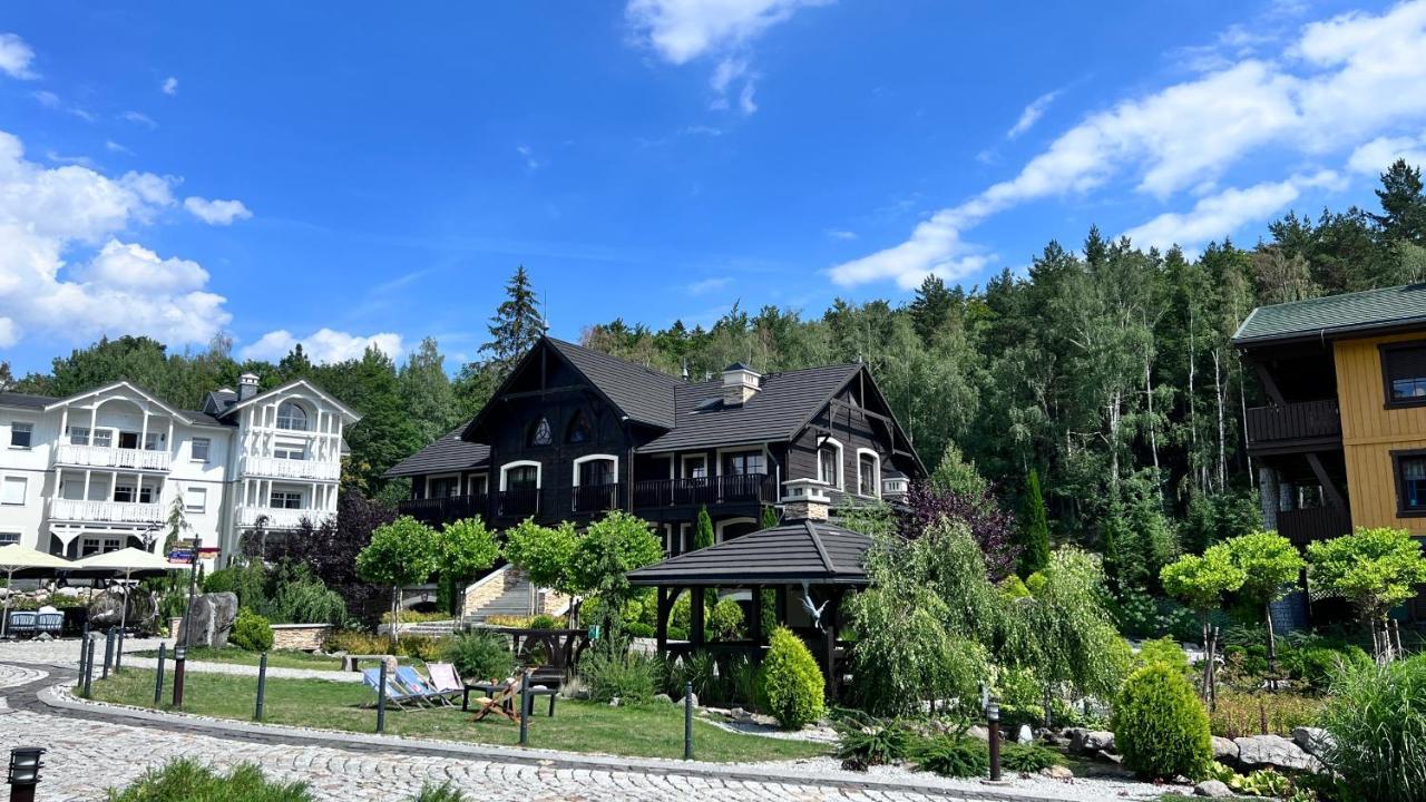 Dolina Wikingow-Apartament Suite Z Tarasem W Ogrodzie, Miejscem W Garazu I Dostepem Do Strefy Wellness Szklarska Poreba Luaran gambar