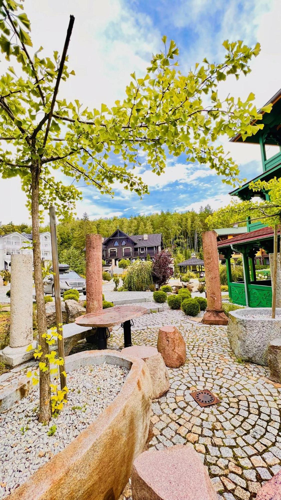 Dolina Wikingow-Apartament Suite Z Tarasem W Ogrodzie, Miejscem W Garazu I Dostepem Do Strefy Wellness Szklarska Poreba Luaran gambar